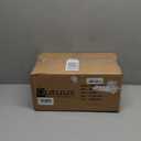 Qutuus Medium Gift Bags with Handles 8x4.5x10 Inch 100 pcs Brown Gift Bags Bulk, Kraft Paper Bags, Brown Paper Bags for Shopping, Wedding, Retail, Party Favor, Small Business