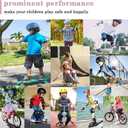 Adjustable Kids Helmet with Knee Pad, Elbow Pads & Wrist Guards - Toddler Bike Helmets for Ages 3-5, 5-8, 8-14 Years - Perfect for Skating, Biking, Cycling, and Skateboard - for Boys and Girls M