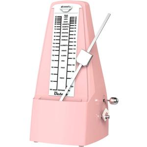 Mechanical Metronome Loud Sound Piano Drum Violin Guitar Saxophone Pink