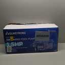 Aquastrong In/Above Ground Pool Pump, High Flow (Dual Speed with Timer, 1.5HP, 4975 GPH, 115V)