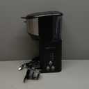 Single Serve Coffee Maker K-Cup, 14 Oz, Black & Stainless Steel Machine, 5.98"D x 9.44"W x 14.17"H