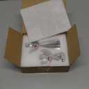 HDCRYSTALGIFTS Set 2 Crystal Angel Figurines Collectibles Gift for Women/Mom Art Glass Christmas Guardian Angel Statues Ornament