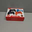 PAWDIARY [4 Sets Switch 2 Grips (for Nintendo Switch 2025 Grip), Comfort Hand Grip Accessories for Switch 2 Left and Right Controller, Ergonomic Handle Kit with 8 Thumb Caps