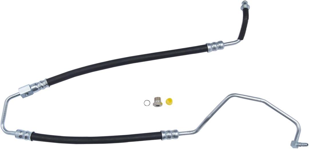 Edelmann 92383 Power Steering Pressure Hose, Black