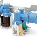 Upgraded 242252702 Water Inlet Valve for Frigidaire Kenmore Electrolux Crosley Refrigerator, Replace 242253002 241734301 WV2702 AP5671757 240321801 K-76150