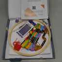 Bradove Classic Embroidery Stitches Practice Kit, Embroidery Kit for Beginners, Beginner Embroidery Kit for Adults, Hand Embroidery Kit for Kids, Stitches Kit