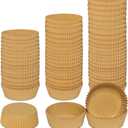 Extra Jumbo Cupcake Liners 200 Pcs, 3.54 Inch Parchment Muffin Liners for Baking, Muffin Papers Baking Cups (Brown)