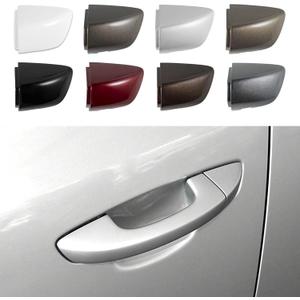 Car Front Left Exterior Door Handle Lock Cover Fit for VW Golf 6 Passat Scirocco Sharan Skoda Superb Seat Alhambra 1K8837879 5KD837879 Door Handle Cover Gray