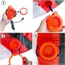 UDYR Inflatable Blow Up Pumpkin Costume for Adult Halloween Party Cosplay Suit Men Women Funny Costume