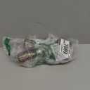 4 Pcs Amber Glass Dispensing Bottles for Nail Polish Remover Amber Glass Distribution Bottles with Stainless Steel One Button Pump, Capacity of 4oz for Dispensing Glue Hand Sanitizer Toner