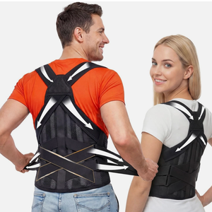 Posture Corrector for Women & Men, Back Brace Advanced Full Back Support for Upper & Lower Back Pain Relief, Spine, Neck, and Hump, XStyle MedicalGrade Lumbar Support System with Adjustable Shoulder Straightener and Breathable Design for Long Sitting, L