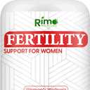 Fertility Supplements for Women, Ovulation & Hormonal Balance, 60 Vegetarian Capsules, EXP 11/2026