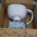 Brita Large Water Filter Pitcher for Tap and Drinking Water, Includes 1 Standard Filter, BPA-Free, Lasts Two Months, 10-Cup Capacity, Bright White