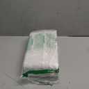 3 Pack White Storage Bin, 10" Long Bathroom Organizing Bins, Plastic Organizer Bins with Handles for Vanity, Pantry, Shelves