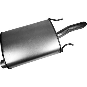 Walker Quiet-Flow SS 21558 Direct Fit Exhaust Muffler 2.25" Inlet (ID) 2.25" Outlet (OD) for Chevrolet Impala