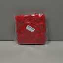 decorUhome Valentines Day Soft Plush Throw Pillow Covers 16x16 Inch Set of 2, Faux Fur Red Heart Decoration Neutral Square Pillow Covers for Couch Sofa Bed Cozy Farmhouse Holiday Decor