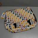 J World New York Atom Laptop Backpack – Ergonomic Backpack for School with Air Mesh Padded Shoulder Straps – 600D Polyester Work Backpack for Men and Women – Stylish Design, Vivid Tweed