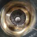 2.5 Inch Inlet 4.0 Inch Outlet Exhaust Muffler 2.5" to 4.0" Universal 18.5" Length Stainless Steel Polished Exhaust Tip Non Burnt