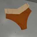 Women Seamless Underwear Soft No Show Stretch Bikini Invisibles Hipster V Cut Panties 6 pack (Medium)