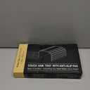 Sofa Arm Tray,Bamboo Folding Couch Arm Tray,Sofa Armrest Trays with Anti-Slip Pad for Drinks,Snacks,Phone,Remote ControlNatural (18.9*13)