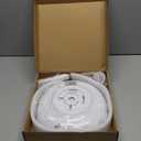 Smart Waterproof LED Flush Mount Ceiling Light Fixture,with Bluetooth Speaker,11 Inch,18 watt,Dimmable Music Lamp,RGB Color Changing Light with Remote Control,for Bathroom,Shower,Bedroom (White-Dimming Function+Bluetooth)