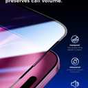MAGIC JOHN 2 Pack for iPhone 16 Plus 6.7 inch Tempered Glass Screen Protector, Auto Dust-Elimination, Bubble Free, Easy Installation, HD Clear