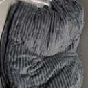 Bedsure GentleSoft Electric Blanket Full Size - Soft Ribbed Flannel Heated Blanket with 6 Heat Levels, Heating with 10 Time Settings, 8 hrs Timer Auto Shut Off, Gifts for Grandma (72x84 inches, Grey)