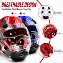 Sparring Gear 13PCS Set for Adult & Youth - Taekwondo Sparring Gear with Boxing Gloves, Headgear, Chest Guard, Boxing Equipment for Karate, Kickboxing, MMA Training & Competition