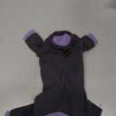 Pumyporeity Sticky Cat Clothes - Soft Cat Sweater for Hair Loss Prevention, Recovery Suit After Surgery, Black, XS