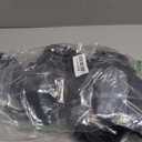 Zubebe 2 Sets Christmas Stockings Xmas Knitted Stockings Kit 18 inch Large Knit Xmas Stocking Metal Stocking Holder and Name Tags with Marker Pen for Family Holiday Xmas Party Fireplace (Black)