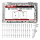4 x 50PCS Car Door Panel Retainer Clips Compatible with GM Chevrolet Chevy & GMC C/K1500, C/K1500 Suburban 1995-1999, C/K2500, C/K3500, Tahoe, Yukon 1995-2000, and More