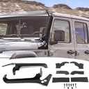Wsays 50" Windshield Pillar Light Bar Mount Bracket Kit Compatible with Jeep Gladiator JT 2020-2024 (Does Not Fit Gladiator Mojave Model)