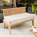 5" Outdoor Bench Cushion with Handle, Water Fade Resistant Indoor, 36"x18"x5"