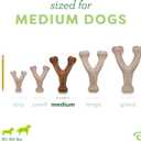 Benebone Wishbone Durable Dog Chew Toy for Aggressive Chewers, Real Bacon, Made in USA, Medium