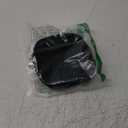 Small Makeup Pouch, Double Zipper Cosmetic Bag, Travel Makeup Bag, Cute Makeup Bag for Purse, Mini Toiletry Bag (Black)