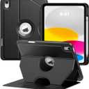 TiMOVO Case for iPad (A16) 11th Generation 11 Inch 2025, iPad 10th Generation Case 10.9 Inch 2022, Adjustable Multiple Viewing Angles Protective Cover with Pencil Holder, Auto Wake/Sleep, Black