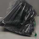 Leather Bling Diamond Car Seat Covers Full Set, Shining Rhinestone Waterproof Durable Rear with Zipper, Universal Fit Automotive Glitter Crystal Sparkle Strip for Cute Women Girly Black, 2PCS