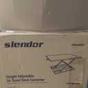 Slendor Standing Desk Computer Table Workstation Foldable Home Office