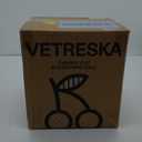 VETRESKA Cherry Cat Scratching Post, 22.64" Tall Cat Scratcher with Sisal Rope Ball, Vertical Cat Scratch Post Claw Scratchers for Indoor Cats, Kitten Supplies (Cherry Scratching Post)