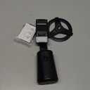 Auto Face Tracking Tripod 360 Rotating Cell Phone Photo and Video Kits Stand, No App, Camera Stand with Remote and Gesture Control, Rechargeable Smart Shooting Stand for Live Recording Tiktok, Black