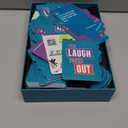 DSS Games You Laugh You're Out [Try Not to Laugh Family Card Game for Adults & Teens | Party Game | 125 Prompt Fun Cards for Family Nights & Parties | Ages 14+]