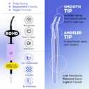 Pawotence Lash Extension Kit DIY 280pcs Individual Lash Clusters Kit 20D&30D Natural 9-15mm Cluster Eyelash Extensions Kit with Lash Bond and Seal, Tweezers for Self Use (20D&30D, 0.07D, 9-15mm, Kit)