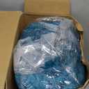 Bedsure King Comforter - GentleSoft 3 Pieces Double-Side Fleece Fluffy Teal Comforter Set, Cozy Striped Room Decor Aesthetic, Luxury King Size Bedding with 2 Pillowcases, 104x90 Inches