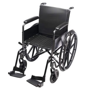 Lacura Wheelchair Backrest, 16"W x 17"H, Soft, Comfortable, and Supportive Wheelchair Back Pad, Back Support Maximizes Patient Comfortability, Helps Improve Posture, and it is Easy-to-Clean