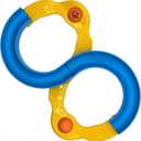 Marble Run Infinite Loop Toy with 2 Rubber Balls Handheld Changing Marble Track Hand-Eye-Brain Coordination Games for Kids Girls Boys Teens Adults Indoor Outdoor Game Improves Attention Equipment