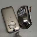 TEEHO TE001 Keyless Entry Door Lock with Keypad - Smart Deadbolt Lock for Front Door with 2 Keys - Auto Lock - Easy Installation - Satin Nickel