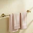 Flybath Towel Bar Rail Single Layer Antique Brass Towels Hanger Holder Wall Mounted 57 cm / 22 Inch, Brushed Bronze