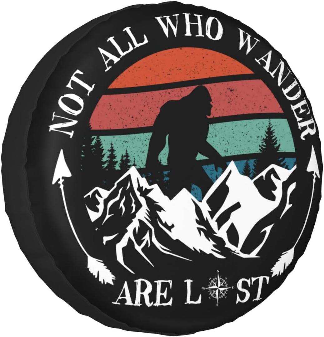 15 Inch Spare Tire Cover Fit Trailers RV SUV Truck Camper Travel Boat Weatherproof Sun Protection Wheel Tire Cover Universal Not All A (15" for tire diameter 27.55"-29.52"/70-75cm)