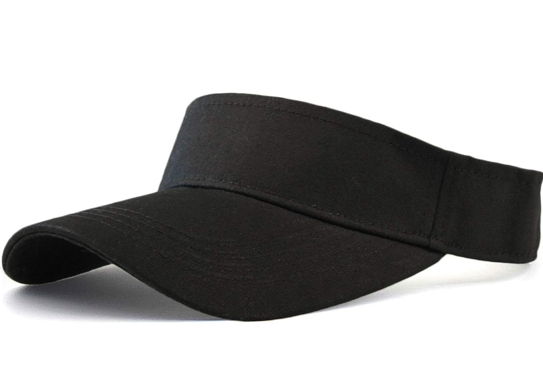 Sports Sun Visor Hats Cotton Twill Ball Adjustable Sun Caps for Men Women 4 Pack