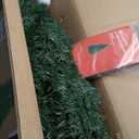 SHareconn 5ft Prelit Premium Artificial Classic Spruce Christmas Tree, 180 Warm White & Color LED Changing Lights, 556 Branch Tips, Perfect Choice for Xmas Decoration,5 FT